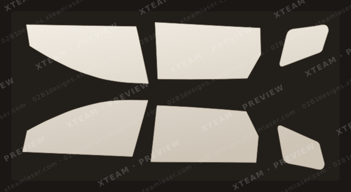 Jetour X90 — Jetour X90 - WINDOW TINT J 2019