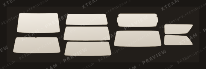 Kb Mobillity Ssangyong 렉스턴(Rexton) — Kb Mobillity Ssangyong 렉스턴(Rexton) - KOR (국산차)Window Film KG모빌리티 쌍용( ) 하드 톱 진보 (스포츠 칸) hardtop jinbo (sports khan)