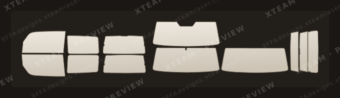 Kgm 코란도 - Korando — Kgm 코란도 - Korando - KOR (국산차)Window Film K 쌍용( ) 1996 2005