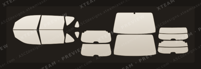 Kgm Rexton — Kgm 렉스턴 - Rexton - KOR (국산차)Window Film K 쌍용( ) 2001 2003