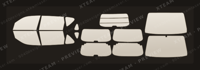 Kgm Rexton — Kgm 렉스턴 - Rexton - KOR (국산차)Window Film K 쌍용( ) 2006 2008