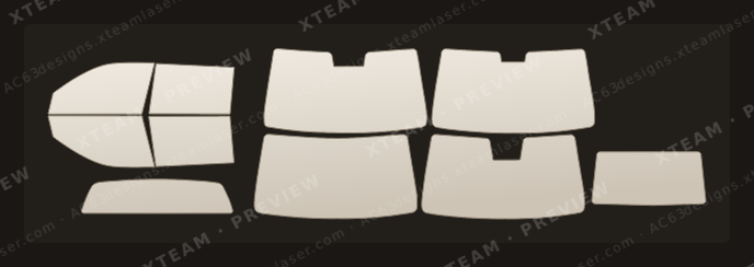 Kgm Rexton — Kgm 렉스턴 - Rexton - KOR (국산차)Window Film K 쌍용( ) 칸 스포츠 Khan Sports 2018 2021