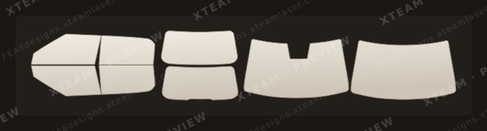 Kgmobility 액티언(Actaeon) — Kgmobility 액티언(Actaeon) - KOR (국산차)Window Film KG모빌리티 쌍용( ) 2세대 (초기형) 2024 2025