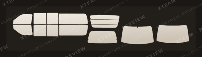 Kia bongo3 — Kia bongo3 - Window Film K 6Van Electric 2004