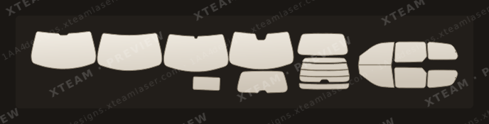 Kia Carnival — Kia 카니발(Carnival) - KOR (국산차)Window Film K 기아 ( ) CARNIVAL 2001 2005