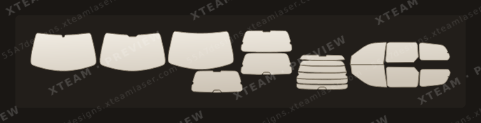 Kia Carnival — Kia 카니발(Carnival) - KOR (국산차)Window Film K 기아 ( ) 뉴 New 1998 2001