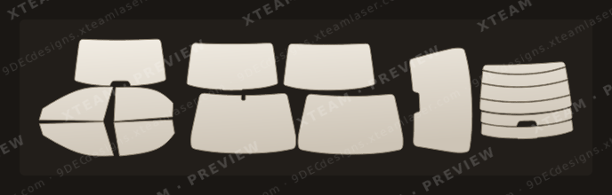 Kia 쎄라토(Cerato) — Kia Cerato - Window Film K 4D HAN 2003