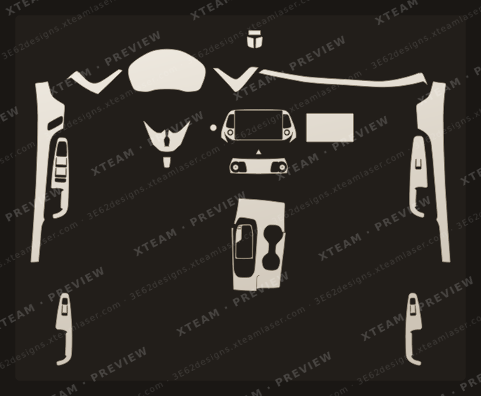 Kia Santa Fe — Kia Santa Fe - Car Interior K 2019