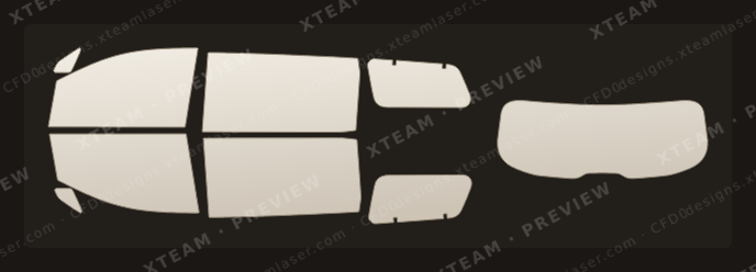 Kia Sedona w shade — Kia Sedona w shade - Window Film K w Four door 2015
