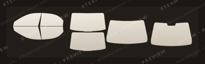 Kia Spectra — Kia Spectra - Window Film K Sedan 2009