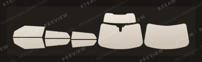 Land Rover Range Rover Evoque — Land Rover 레인지로버 이보크 (Range Rover Evoque) - FOR (수입차)Window Film L 랜드로버( ) 2DOOR 해치백 (2 Door Hatchback) 2012 2017