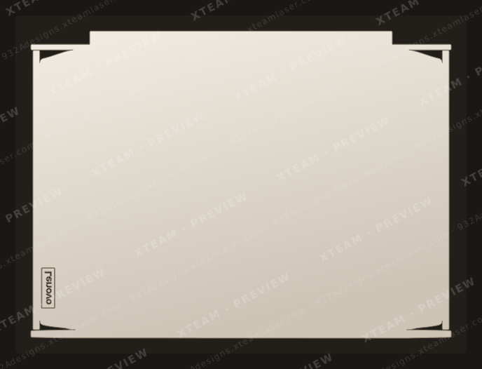 Lenovo IdeaPad Gaming 3 15IMH05 (81Y4) — Lenovo IdeaPad Gaming 3 15IMH05 (81Y4) - 3 TOP Skin (2)