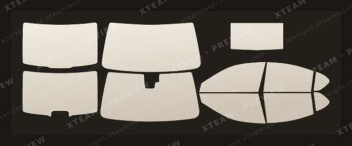 Lexus IS — Lexus IS - Window Film L 2021
