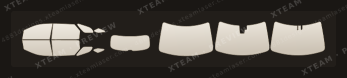 Lexus RX — Lexus RX - FOR (수입차)Window Film L 렉서스( ) LONG 2020 2023
