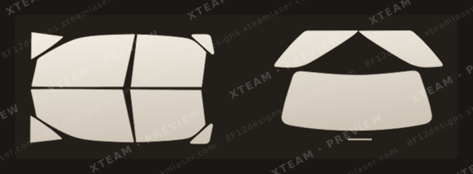 Lexus RX — Lexus RX - Window Film L SUV 1999