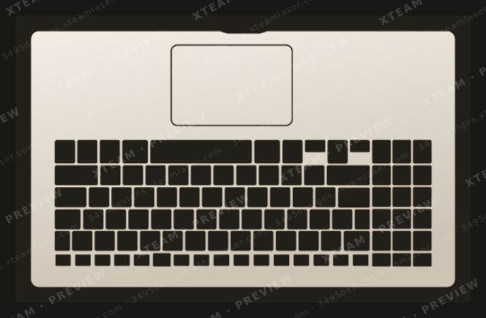 Lg Gram 15ZD960 GX70K — Lg Gram 15ZD960 GX70K - KEYBOARD FULL (2)
