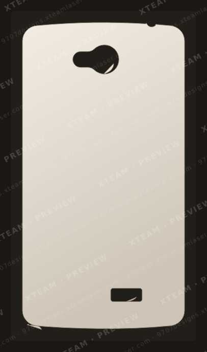 Lg Optimus F60 MS395 — Lg Optimus F60 MS395 - Back
