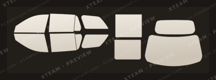 Lincoln Aviator — Lincoln Aviator - Window Film L SUV 2020