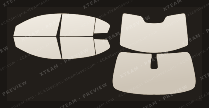 Lincoln MKS — Lincoln MKS - Window Film L Sedan 2009