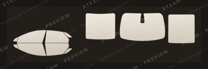 Lincoln MKZ — Lincoln MKZ - Window Film L 2015