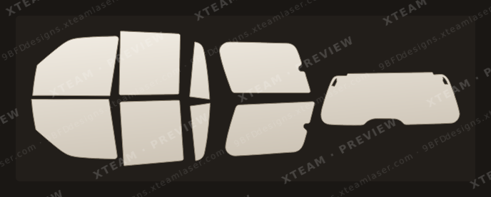 Lincoln Navigator — Lincoln Navigator - Window Film L EXTENDED 2004