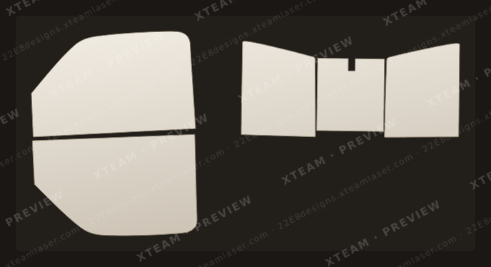 Mazda B-Series — Mazda B-Series - Window Film M B Pickup 2006