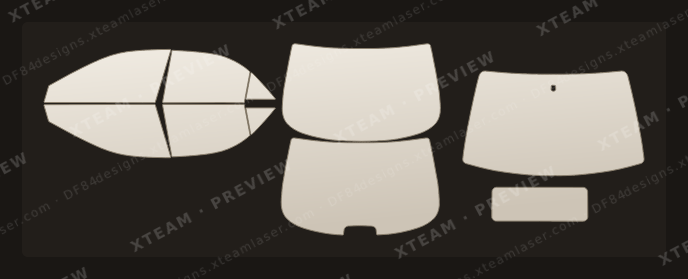 Mazda MAZDA6 — MAZDA6 - Window Film M Sedan 2003