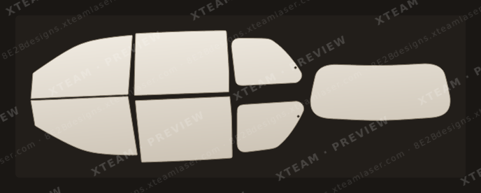 Mazda MPV — Mazda MPV - Window Film M MV 2000