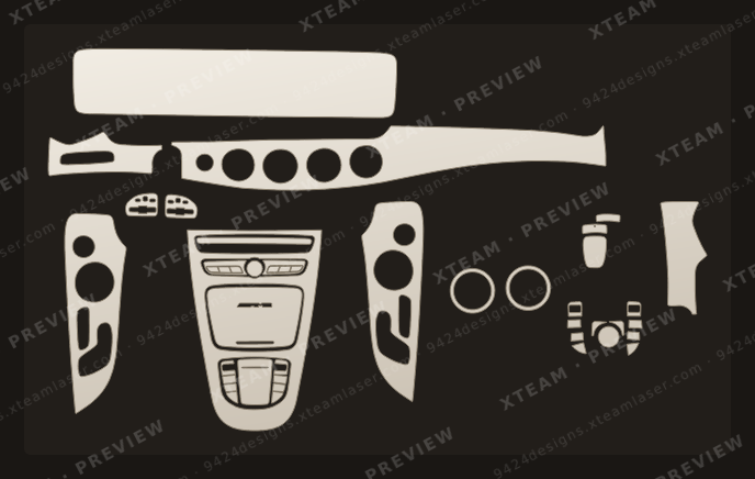 Mercedes Benz AMG — Mercedes Benz AMG - Car Interior M E Class Two door 2020