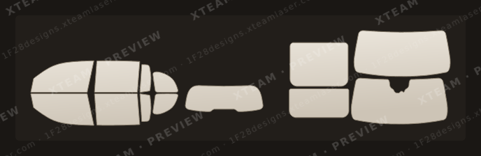 Mercedes-Benz GLB — Mercedes-Benz GLB - FOR (수입차)Window Film M 벤츠( ) 2022 2024