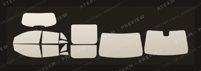 Mercedesbenz EQA — Mercedesbenz EQA - Window Film M 2022