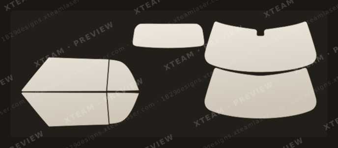 Mini Cnovertible — Mini Cnovertible - Window Film M Two doorConvertible 2009
