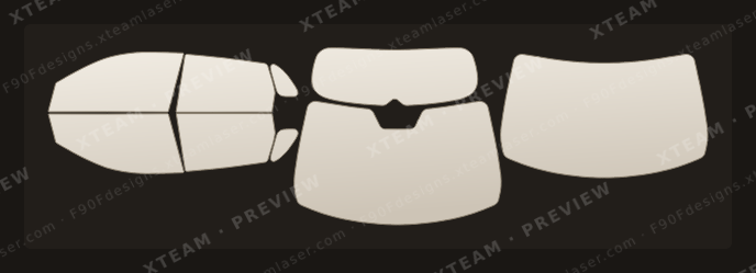 Mitsubishi ASX — Mitsubishi ASX - Window Film M 2013