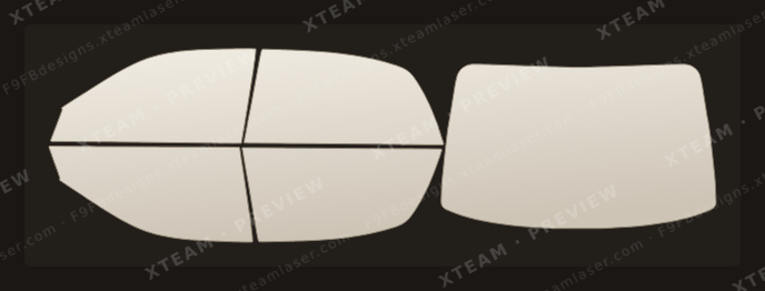 Mitsubishi Diamante — Mitsubishi Diamante - Window Film M Hatchback 2000