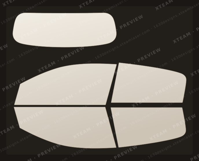 Mitsubishi Mirage — Mitsubishi Mirage - WINDOW TINT M Hatchback 2014
