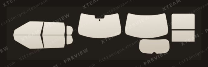 Mitsubishi Outlander — Mitsubishi Outlander - Window Film M SUV 2025