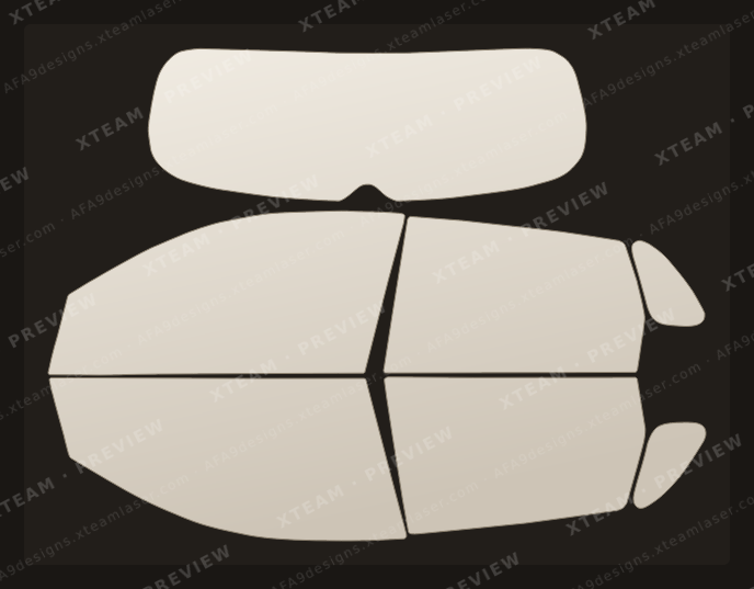 Mitsubishi OutlanderSport(CanadianRVR) — Mitsubishi OutlanderSport(CanadianRVR) - WINDOW TINT M Sport(CanadianRVR) 2011
