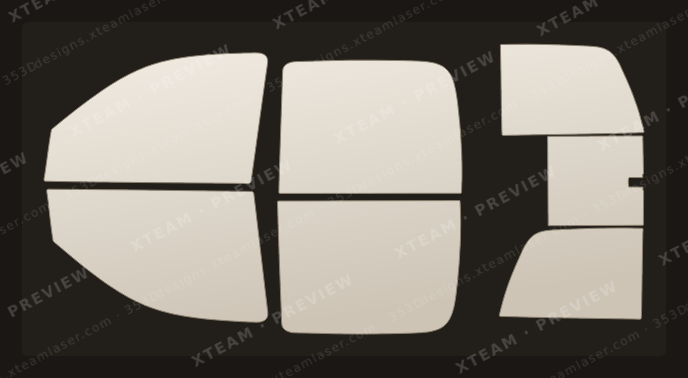 Mitsubishi Raider Crew — Mitsubishi Raider Crew - Window Film M Pickup 2008