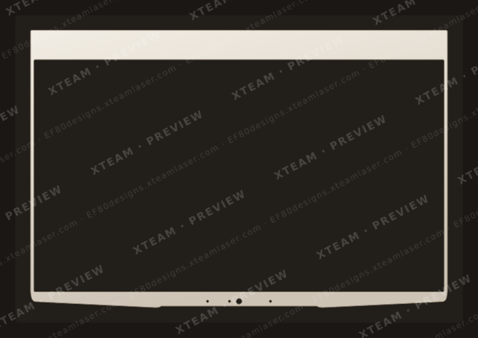 Msi GF63 8RD — Msi GF63 8RD - SCREEN FRAME