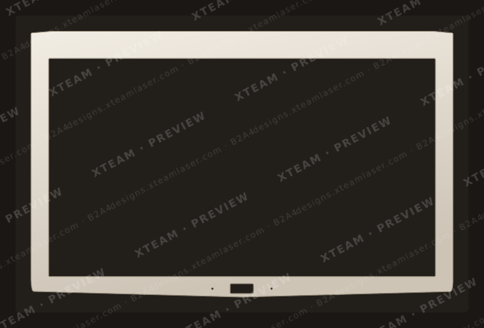 Msi GL62m, GP62 7 RD, GV62, CX62 (16j9) — Msi GL62m, GP62 7 RD, GV62, CX62 (16j9) - 7 SCREEN FRAME