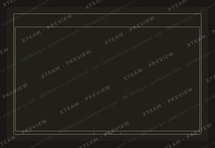 Msi GS65 8RF — Msi GS65 8RF - SCREEN FRAME (2)