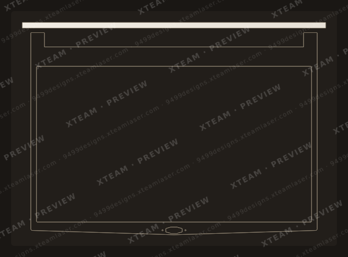 Msi GS73 — Msi GS73 - SCREEN FRAME (2)