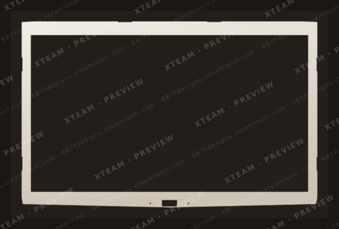 Msi GV72-7RD — Msi GV72-7RD - SCREEN FRAME