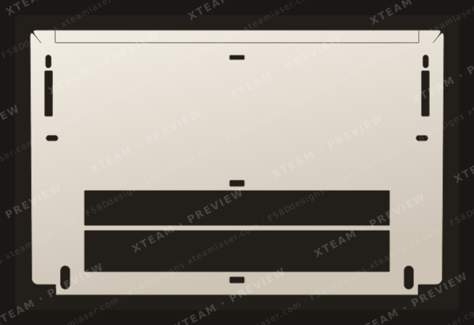 Msi Moderm 15 A10m (MS-1551) — Msi Moderm 15 A10m (MS-1551) - BOTTOM (2)