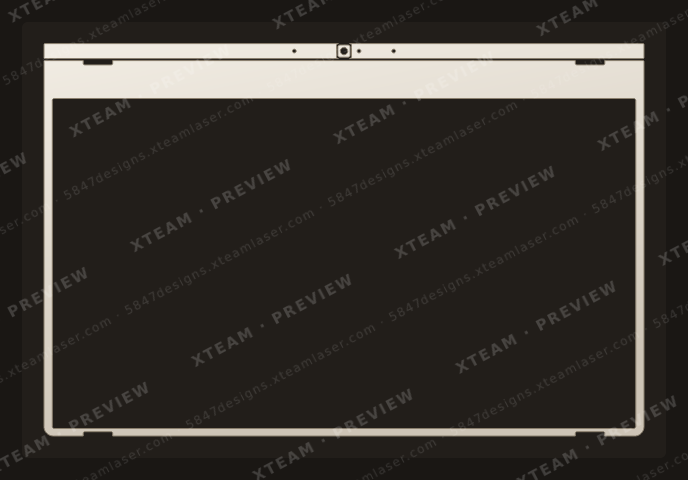 Msi Modern 14 A10RAS — Msi Modern 14 A10RAS - SCREEN FRAME (2)