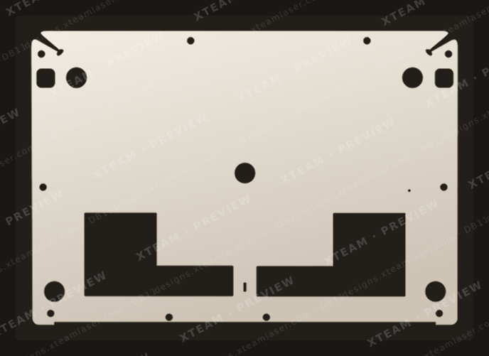 Msi MS-14B1, MS-14B3 (PS42-M8) — Msi MS-14B1, MS-14B3 (PS42-M8) - BOTTOM