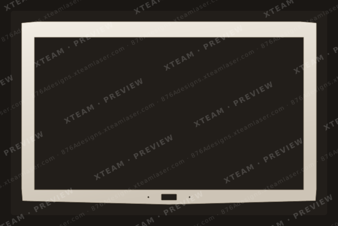 Msi Prestige PE60 - 6QD, 6QE (MS-16J5) — Msi Prestige PE60 - 6QD, 6QE (MS-16J5) - SCREEN FRAME