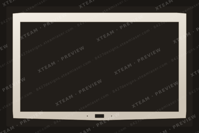 Msi Prestige PE60 - 6QD, 6QE (MS-16J5) — Msi Prestige PE60 - 6QD, 6QE (MS-16J5) - SCREEN FRAME (2)