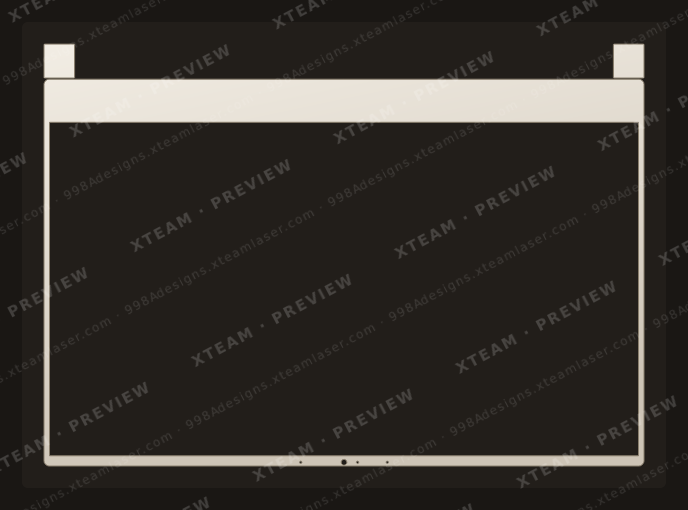 Msi Stealth 15M A11SDK — Msi Stealth 15M A11SDK - SCREEN FRAME