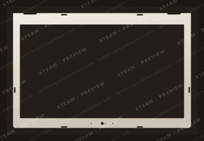 Nec VK23TX-U — Nec VK23TX-U - U SCREEN FRAME (2)